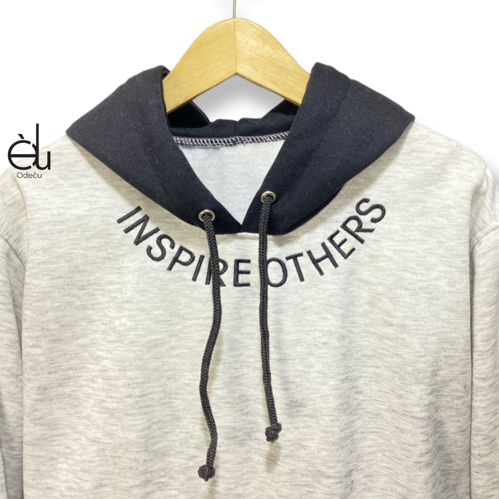ODECU HOODIE BORDIR TWO COLOR INSPIRE OTHERS [LIMITED]