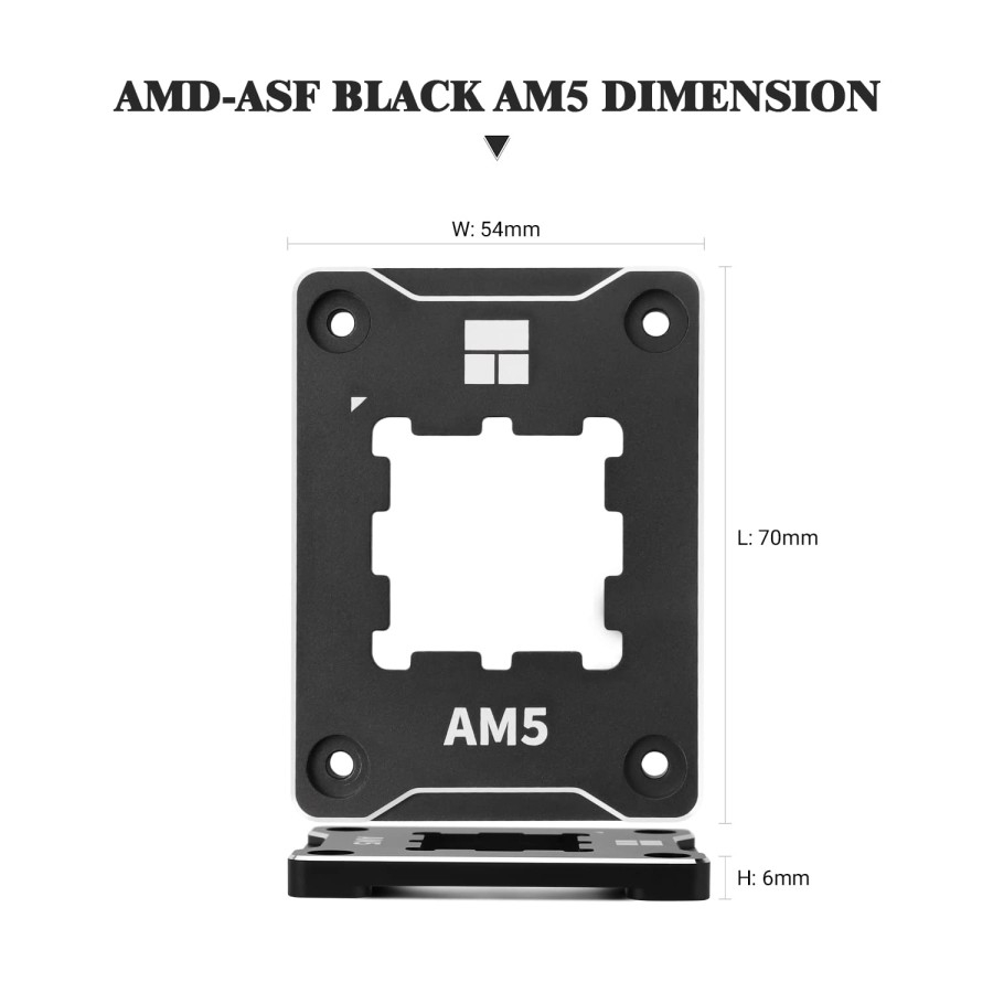 THERMALRIGHT ASF BLACK AM5 Secure Frame | AMD AM5 CPU Secure Frame