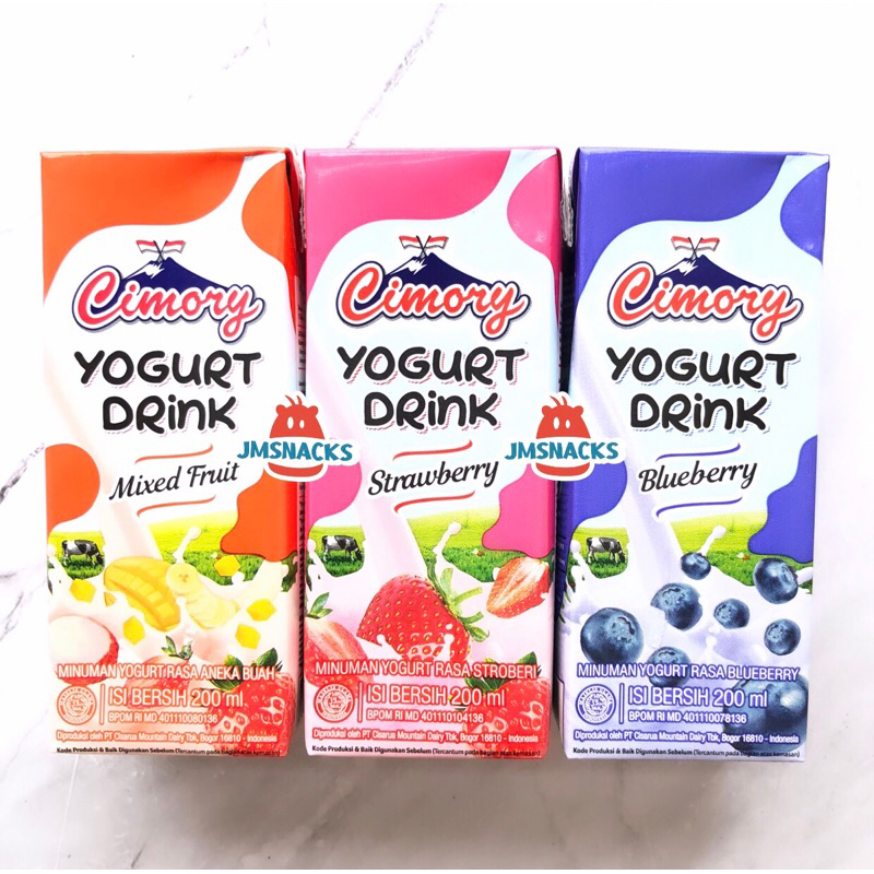 

[PROMO!!] Cimory Yoghurt Drink KOTAK 200ml Ready To Drink - sehat nikmat nikmat minuman