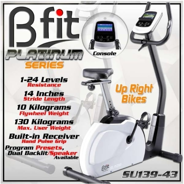Bfit Platinum Up Right Bikes SU-139-43 Sepeda Statis