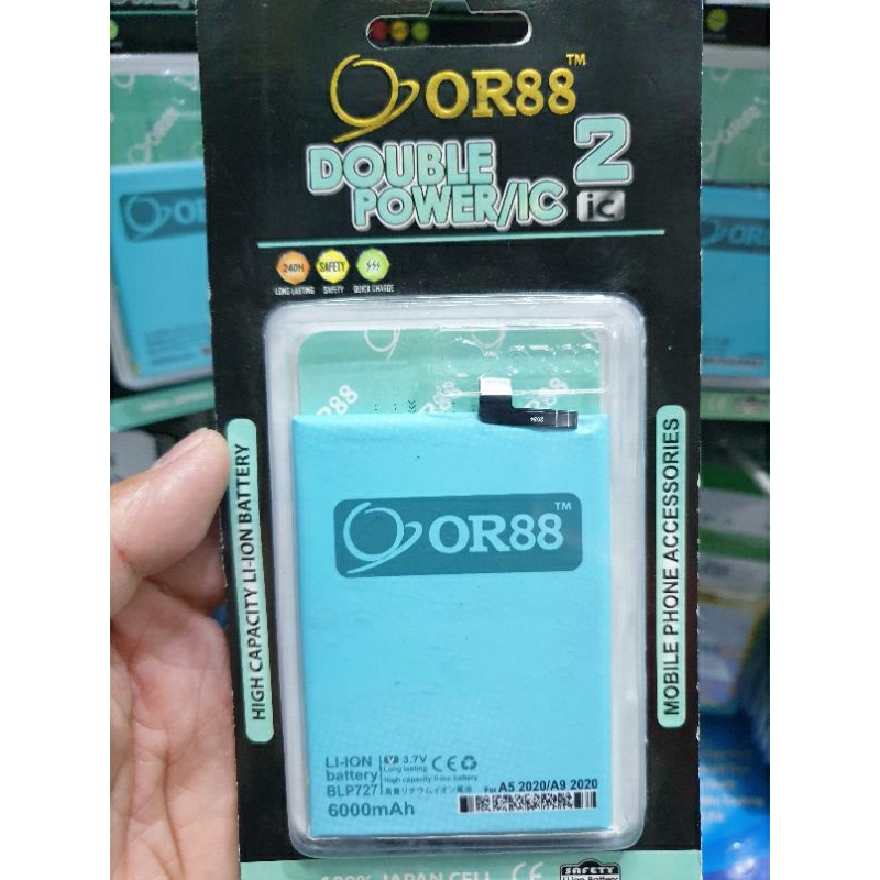 Baterai ORIENS Double Power 2 IC OPPO A9 2020/A5 2020/BLP727