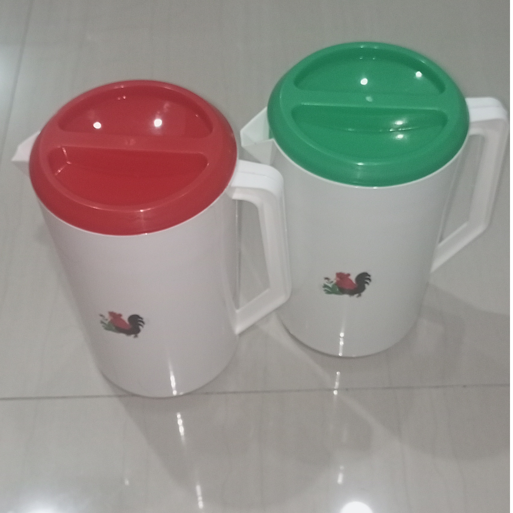Eskan Plastik Jago| Teko Air Jumbo | Water Jug Midi Bening 2,3 Liter