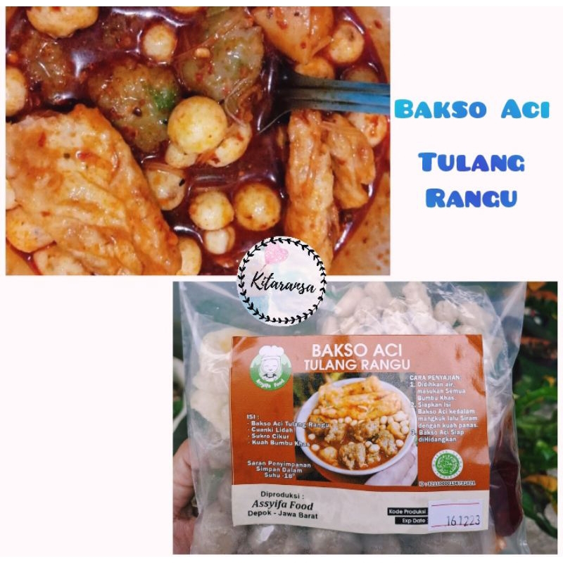 Bakso ACI Tulang Rangu Mercon/Bakso Aci Instan/Bakso/Basko Aci Mercon/Baso Aci/Bakso Aci