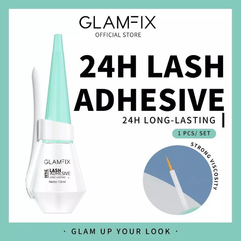 GLAMFIX Natural Lash Adhesive | GLAM FIX Alat Kecantikan Makeup YOU