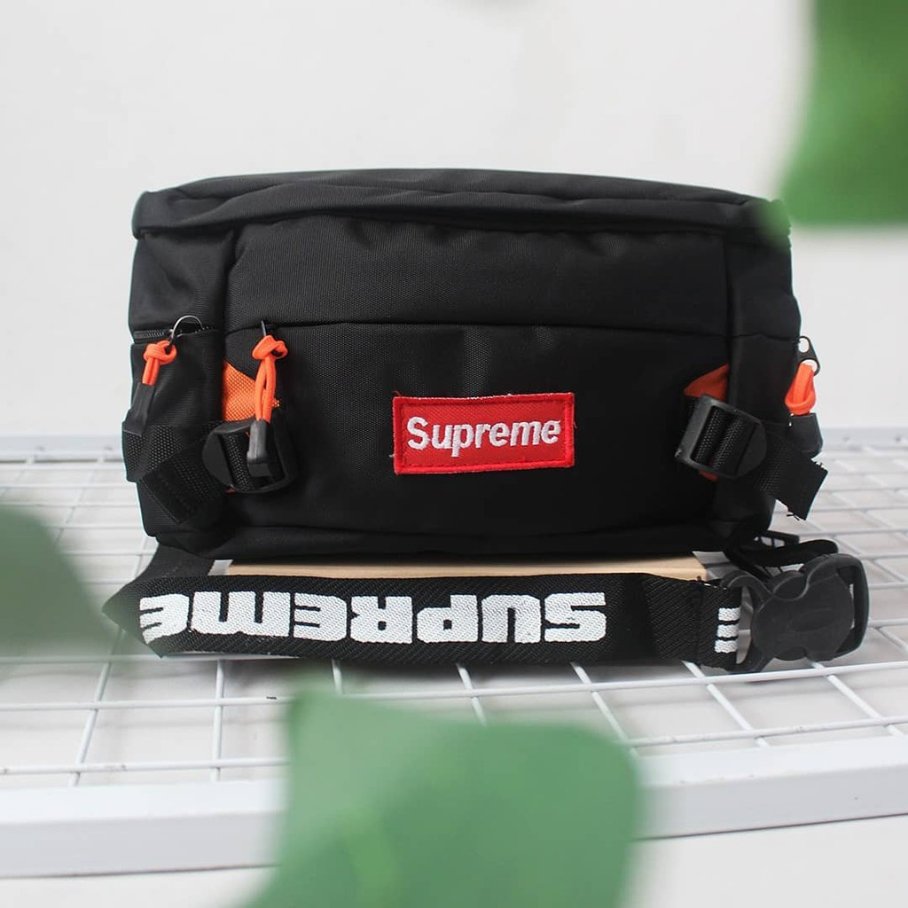 WAISTBAG PRIA MURAH TAS PINGGANG COWOK SUPREME SLINGBAG SELEMPANG LAKI LAKI TERBARU TRENDY