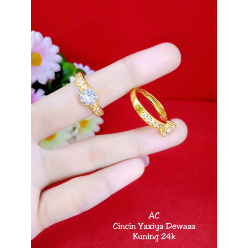 cincin mata 26 lapis emas 24k