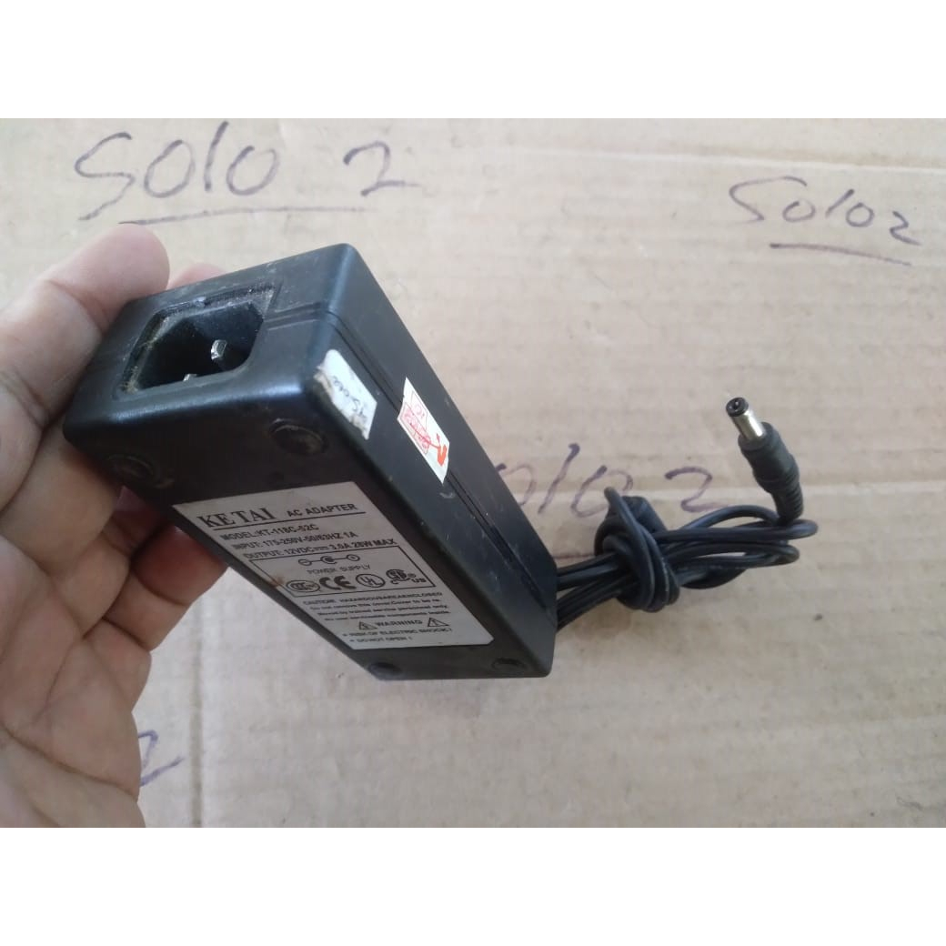 bekas ac adapter 12V 3000ma Model  ori 12v 3a switching adaptor solo2 darma