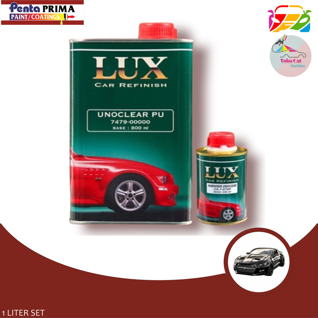 PERNIS PENTA LUX VARNISH CLEAR GLOSS CLEAR DOFF 1L/SET ORIGINAL