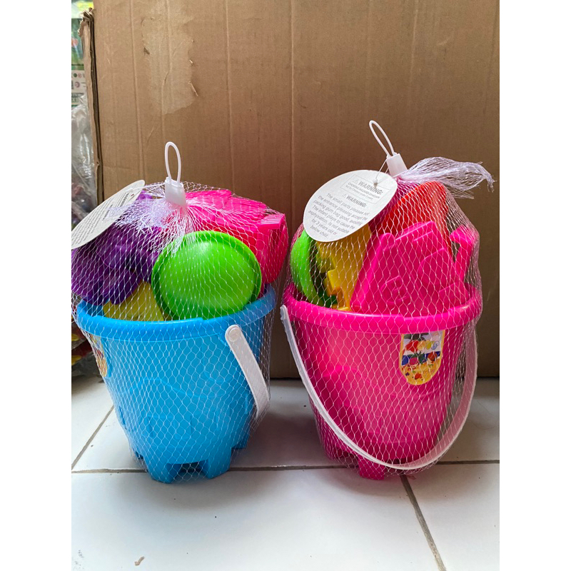 mainan ember pantai cetakan pasir jumbo