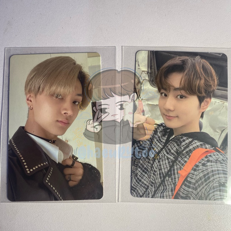 (BACA DESKRIPSI) WTS pc jay border carnival hype A ver, jungwon border carnival down A ver