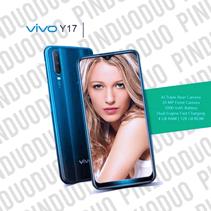 HP vivo Y17 RAM 8/256GB New 99% Garansi Toko 1 Tahun Murah