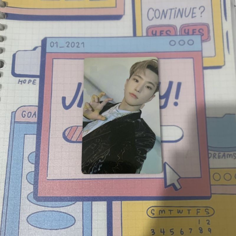 Photocard Hoshi Seventeen Attaca op 2 horanghae