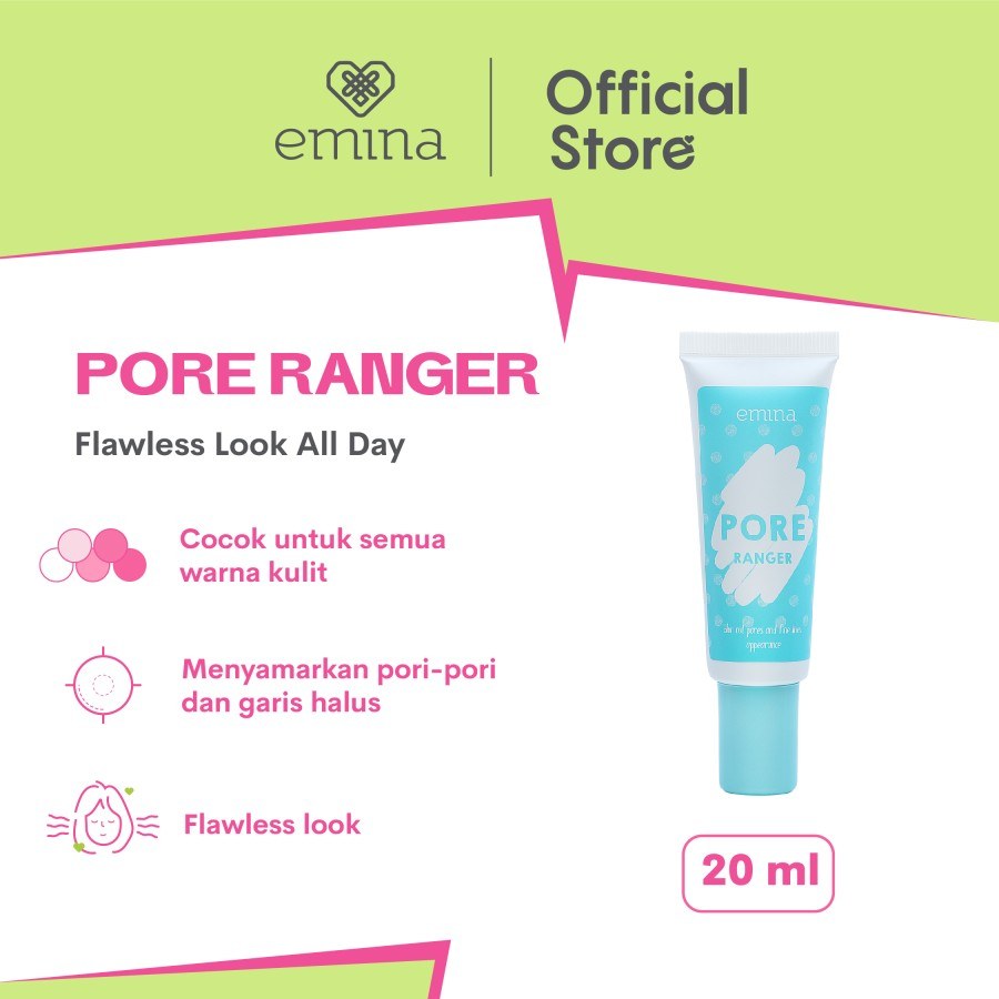 Emina Pore Ranger 20ml | Primer Translucent Matte