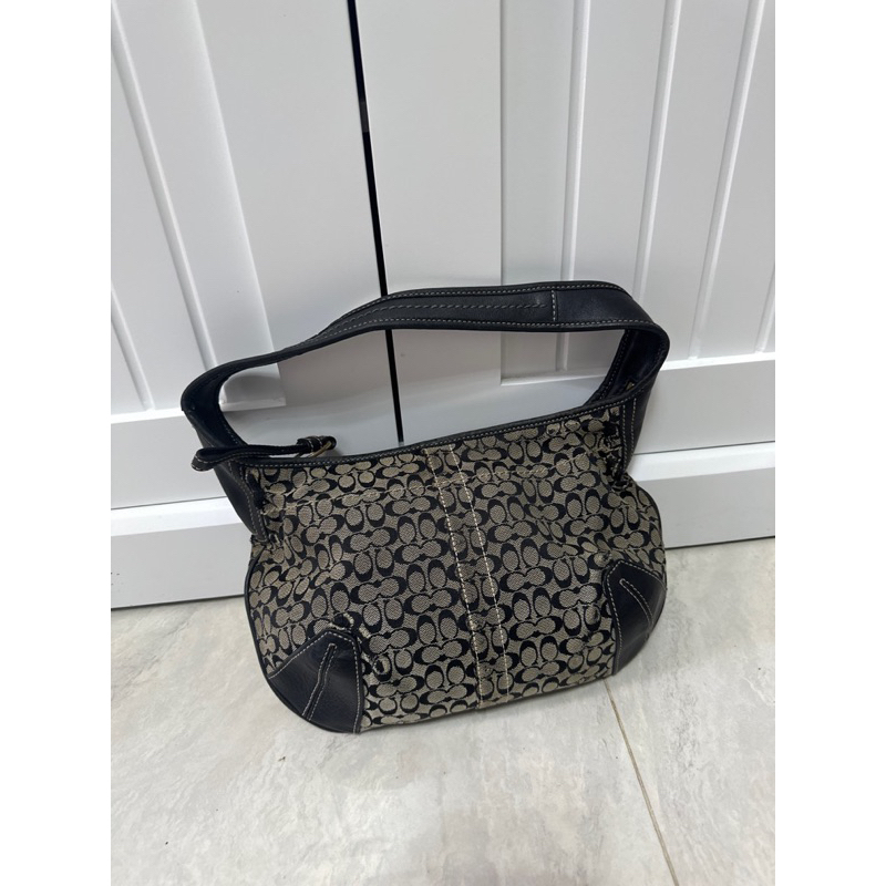 Coach baguette hobo bag
