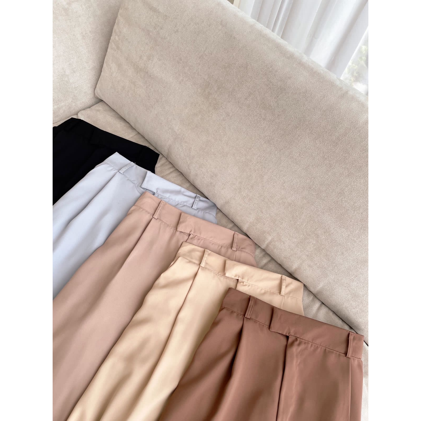 Nala Pants / Celana Kulot Panjang / Wide Pants / Celana Panjang / Celana Panjang Murah / Baggy Pants / Kulot Panjang Murah