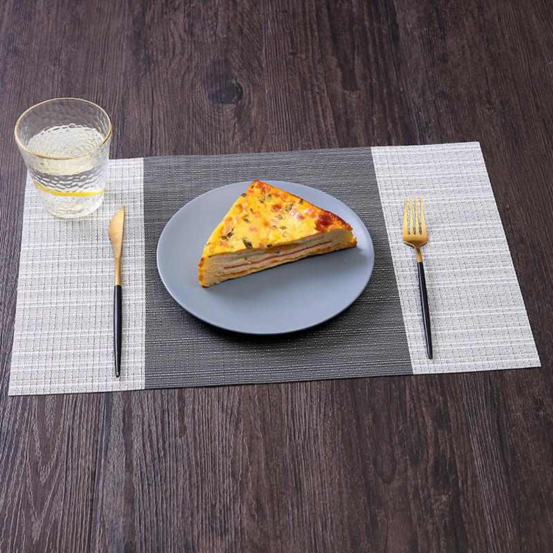 Tatakan Premium Elegan Matras Alas Piring Gelas Mangkok Alas Panci Panas Dekorasi Meja Makan Dapur Resto Bahan PVC Berkualitas Dinning Table Mat Tahan Panas Anti Slip Lepek Tea Coaster Bowl Mat