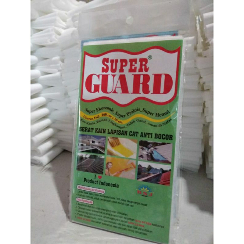 SERAT TISU KAIN, PELAPIS APLIKASI CAT ANTI BOCOR.
