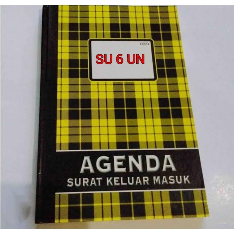 

buku agenda surat keluar masuk 5u 6u N