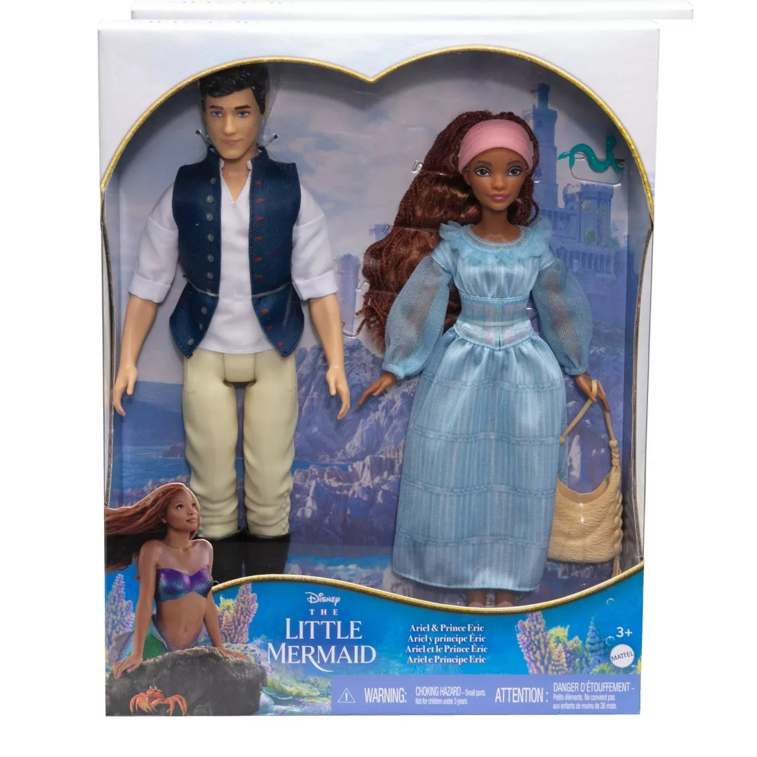 Disney The Little Mermaid Ariel & Prince Eric Doll