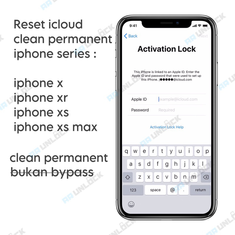 Clean Icloud Iphone X Iphone Xr Iphone Xs Iphone Xs max Permanent