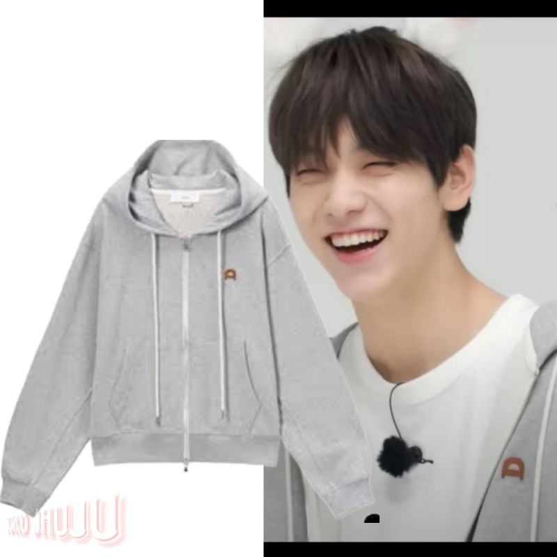 Hoodie ZIPPER TXT Soobin D Tidur Logo