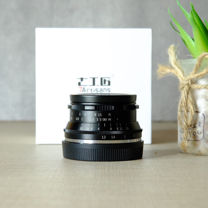 Lensa 7 artisan 35mm 7artisan 35mm F1.2 for Fujifilm dan sony second berkualitas