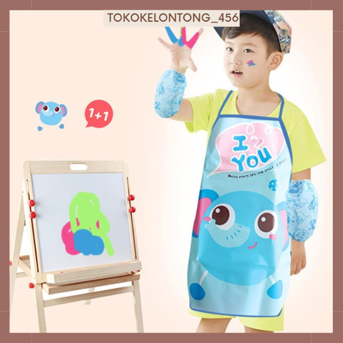 Celemek masak celemek lukis anak/celemek berkebun anak