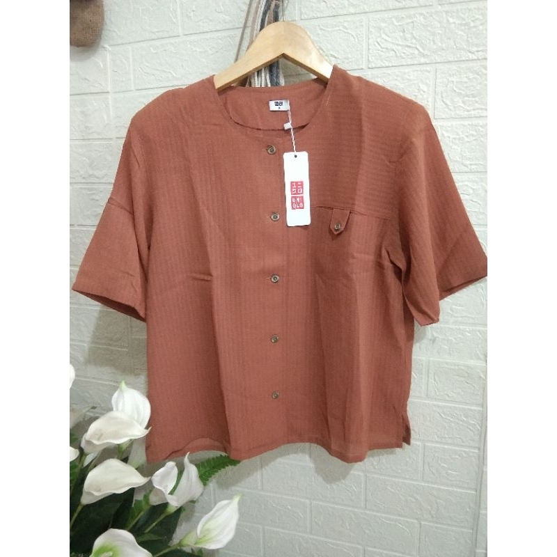 Atasan crop cantik by UNI
