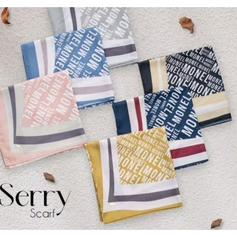 Hijab Segiempat Ala Monel Bahan Voal Premium / Hijab Segiempat Motif Tulisan Lasercut Premium / Hija