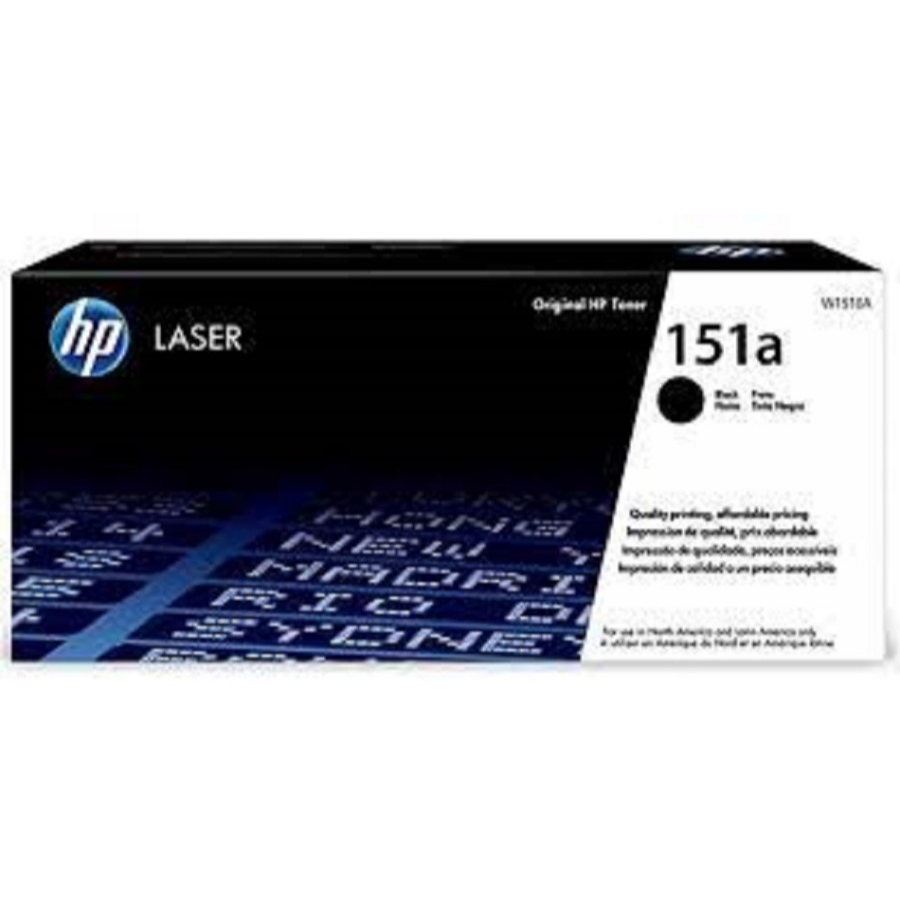 HP Toner 151A Black LaserJet Pro Cartridge Original (W1510A) 151A