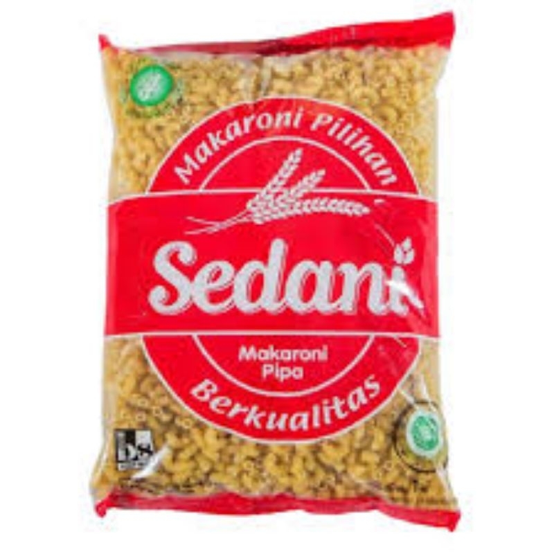 

Sedani Makaroni Spiral Pipa Kerang Repack 100g