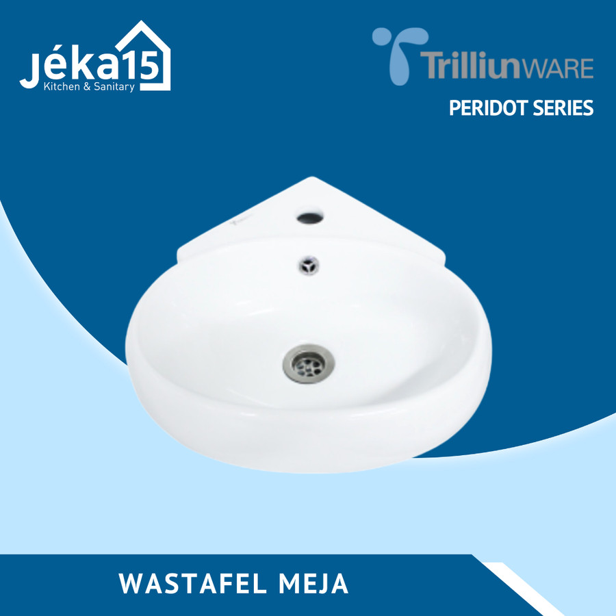 TRILLIUNWARE PERIDOT WASTAFEL SUDUT