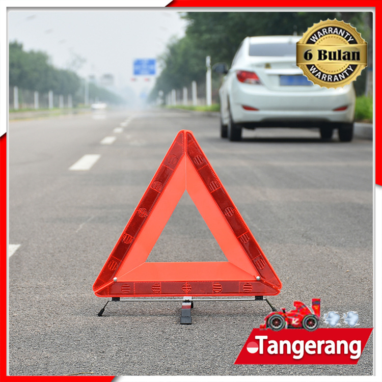 Triangle Warning Sign Segitiga Pengaman Safety Reflector Sign Triangle Warning Sign