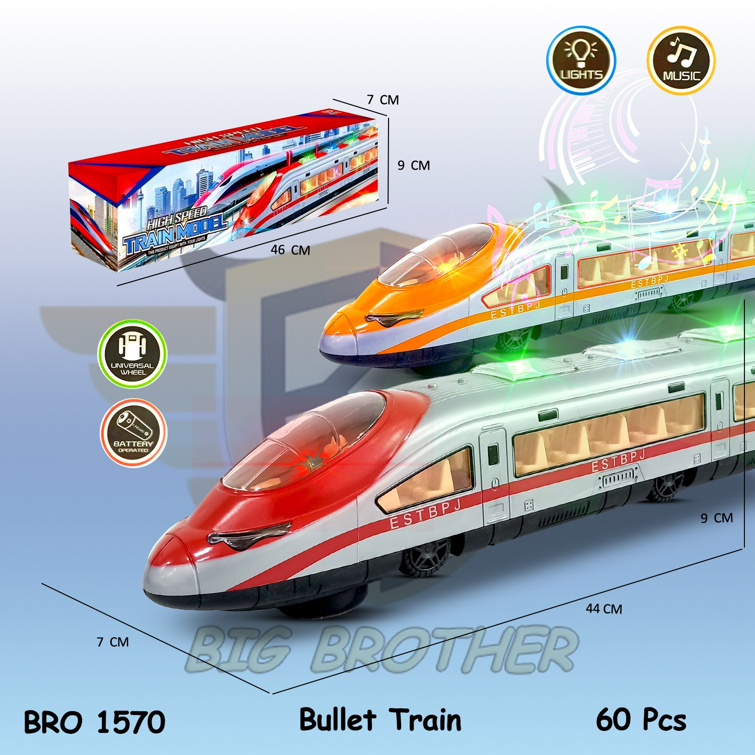 PROMO BRO1281 BRO1507 BRO1570 Thomas Train Mainan Anak Kereta Api Locomotif BIGBROTHER