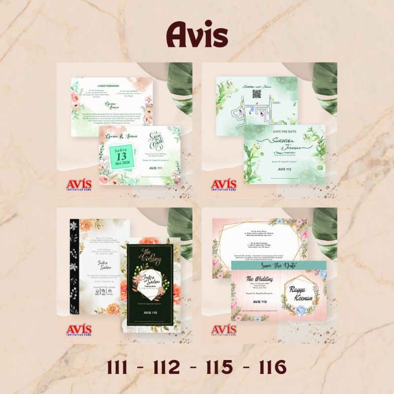 UNDANGAN AVIS | 111 - 116