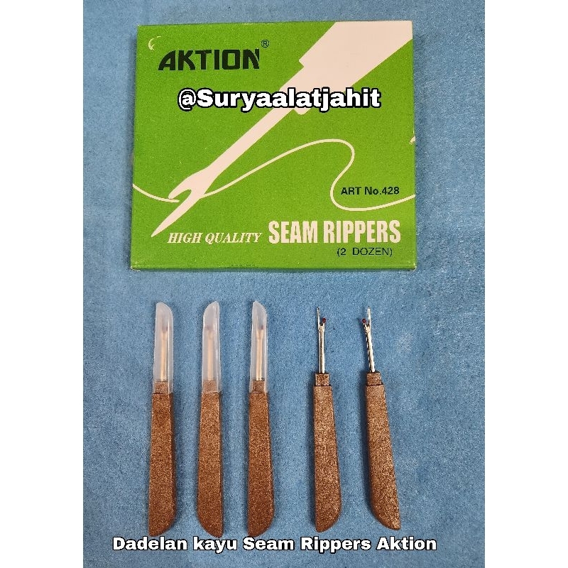 Dedelan kayu Seam Rippers Aktion ART no.428 =rp3.500/1pcs