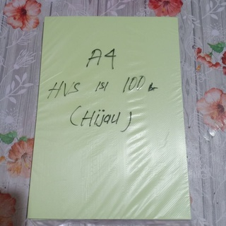

Kertas HVS A4 Warna HIJAU Eceran Isi 100 Lembar / Paper Fotocopy