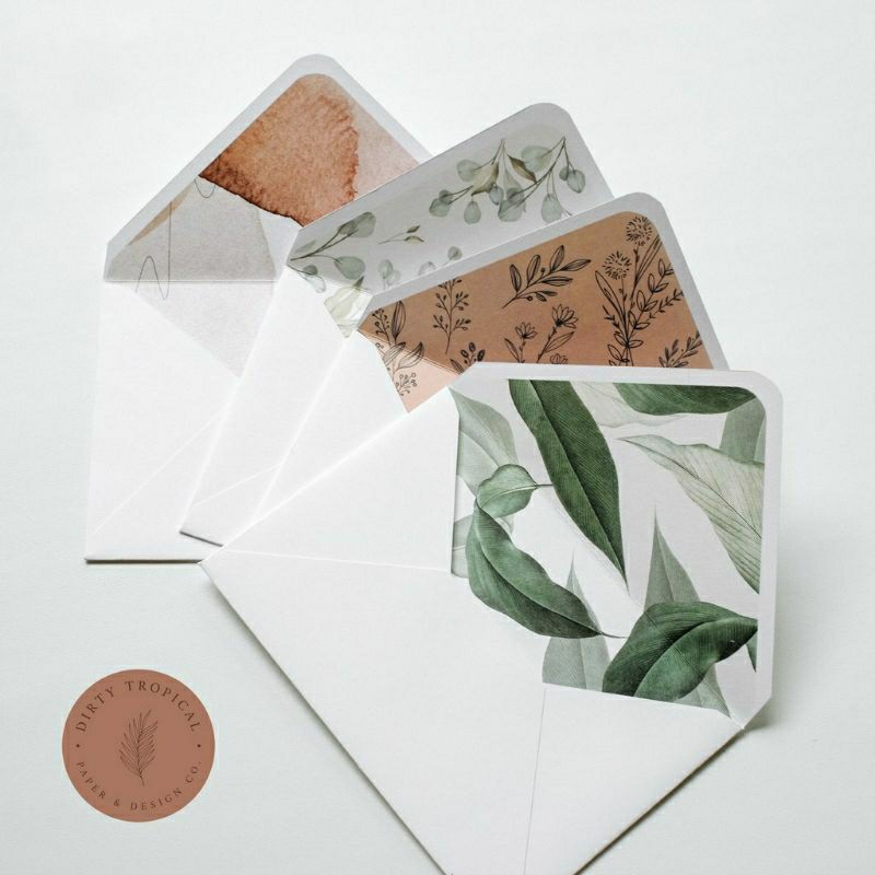 

Amplop A6 liner custom by customer