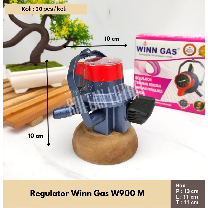 regulator winn gas double lock