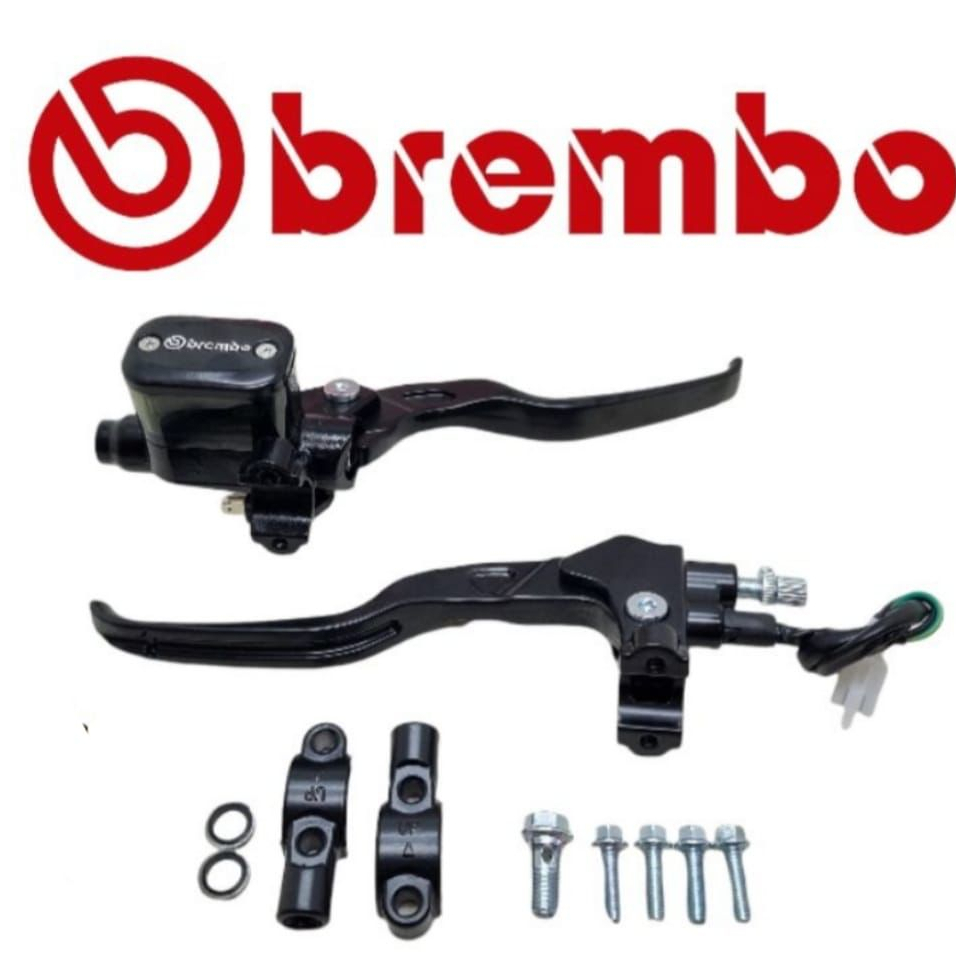 1set master rem dan kopling brembo sepasang master rem brembo universal motor vario beat mio nmax aerox pcx dll