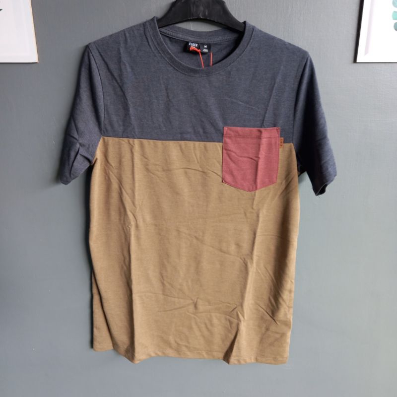 KAOS PRIA EIGER SAMBISA 6715 NAVY