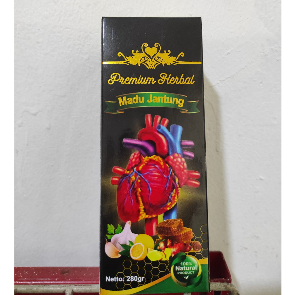 Madu Jantung Premium Herbal | Jantung Kolesterol Diabetes Asma