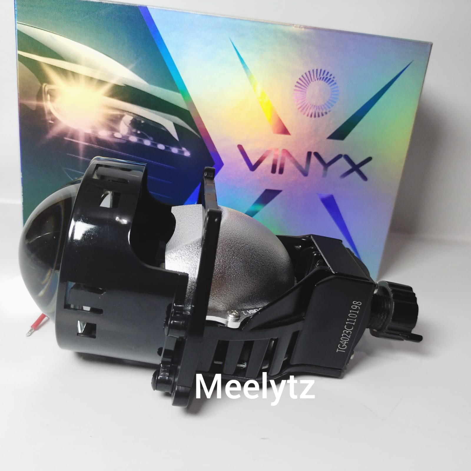 Lampu Utama projie projector biled Vinyx P65 Purple Lens 3 Inch