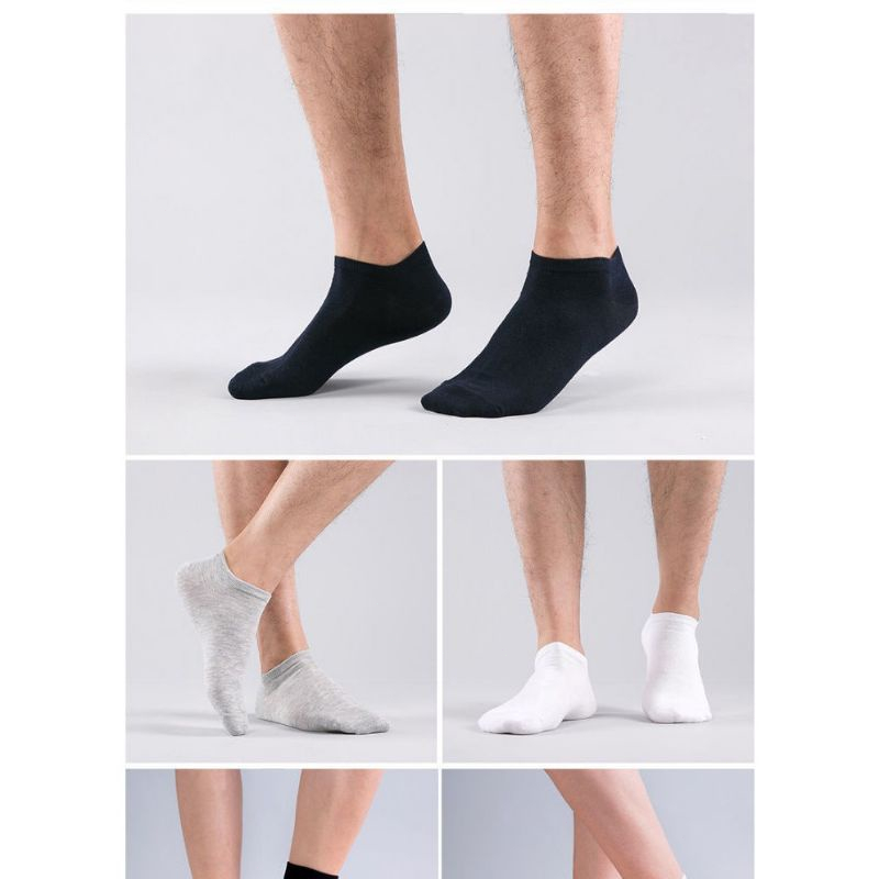 HIPPOLAND Kaos Kaki Wanita Pria Polos Kaos Kaki Fashion Kaos Kaki Pendek Ankle Socks 209