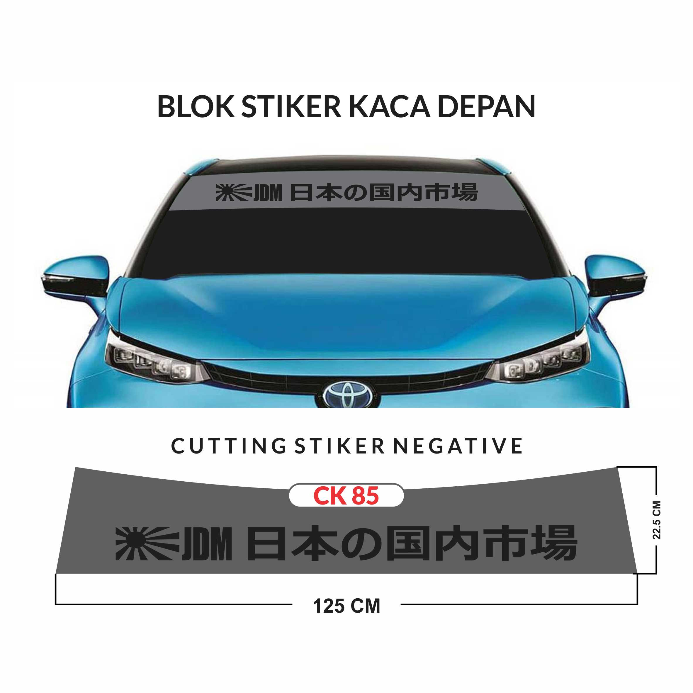 STIKER KACA MOBIL Cutting Sticker CAR Blok Stiker (7)