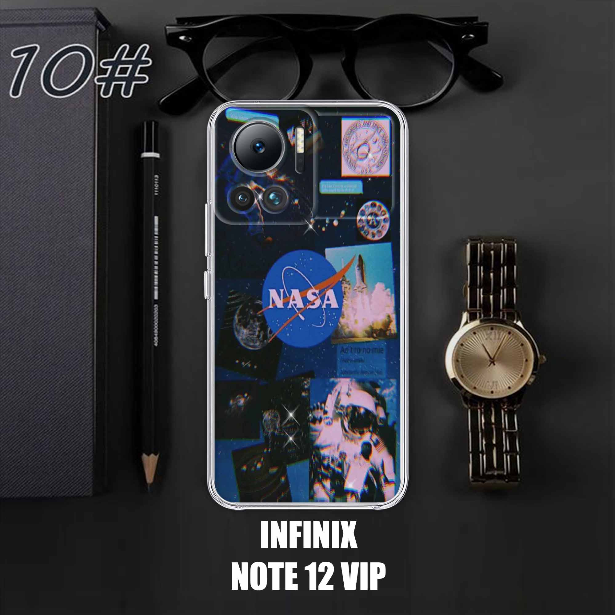 Case INFINIX NOTE 12 VIP 2023 Motif [NASA] Terlaris Casing INFINIX NOTE 12 VIP Terbaru Clear Case Pr