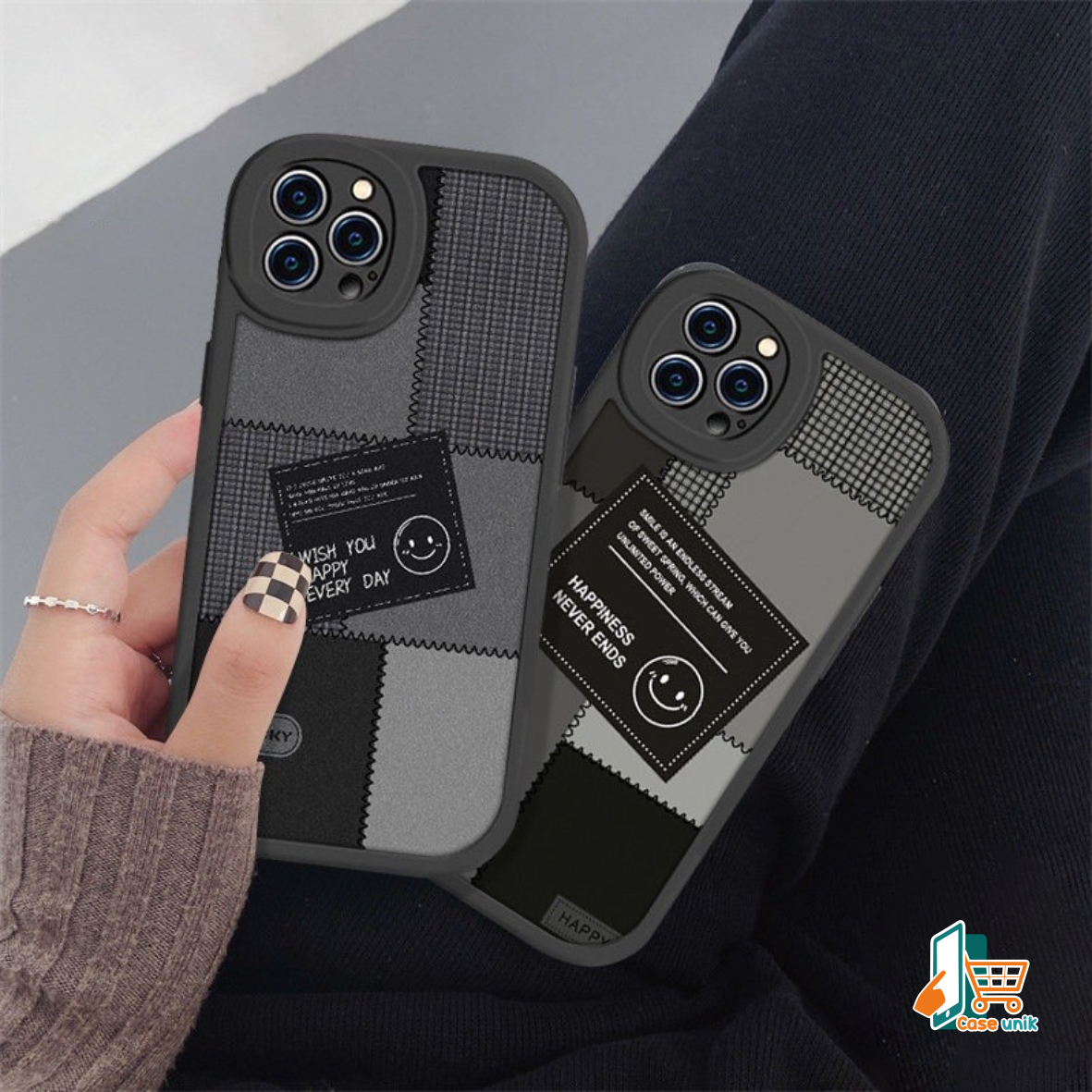 SS818 SOFTCASE SILIKON CASING CUTE SMILE FOR OPPO A74 A95 A53 A33 A83 A96 F5 YOUTH F7 F11 RENO 4 4F F17 PRO 5 5F A94 6 7 8 7Z 8Z 8T A53 2015 CS5768