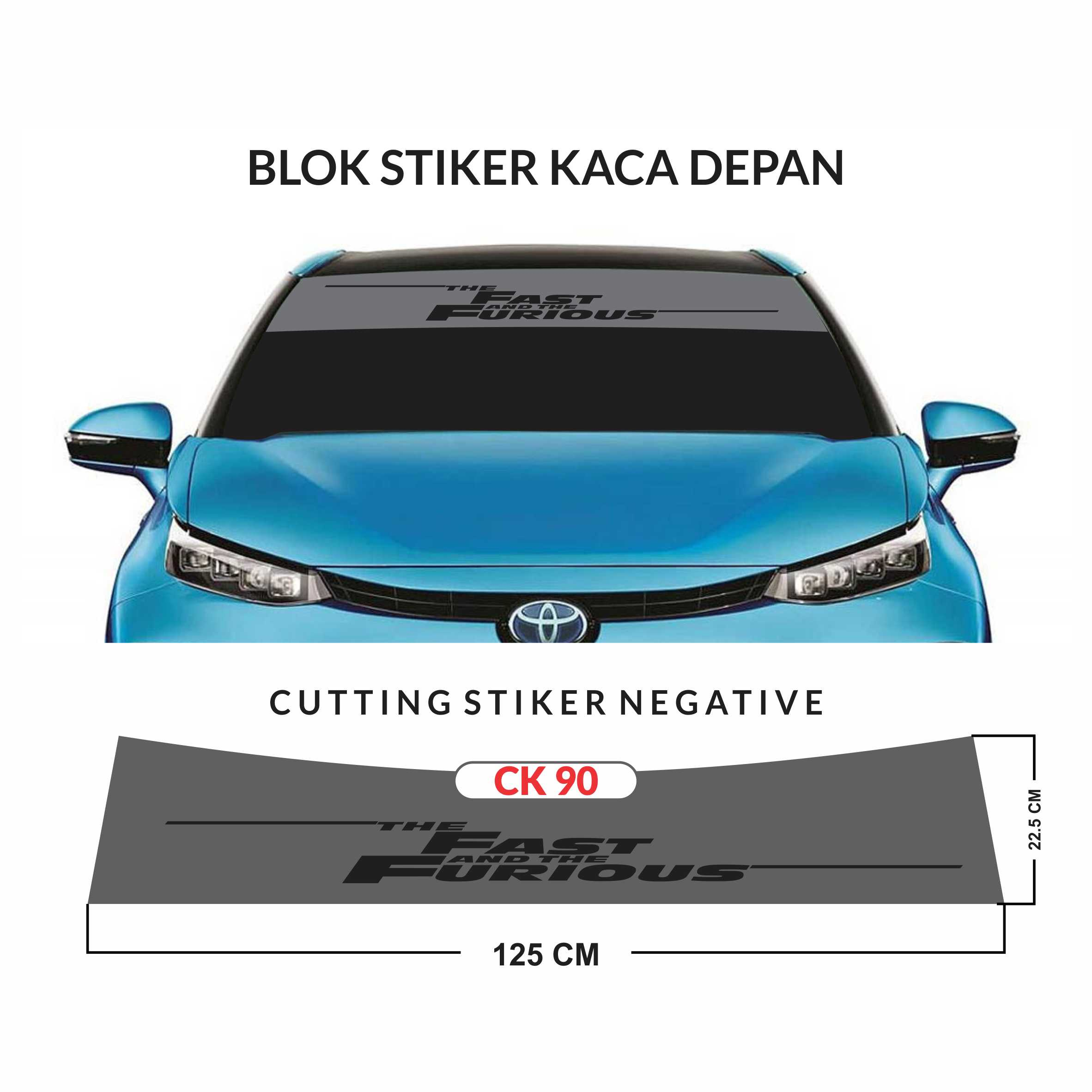 STIKER KACA MOBIL Cutting Sticker CAR Blok Stiker (13)