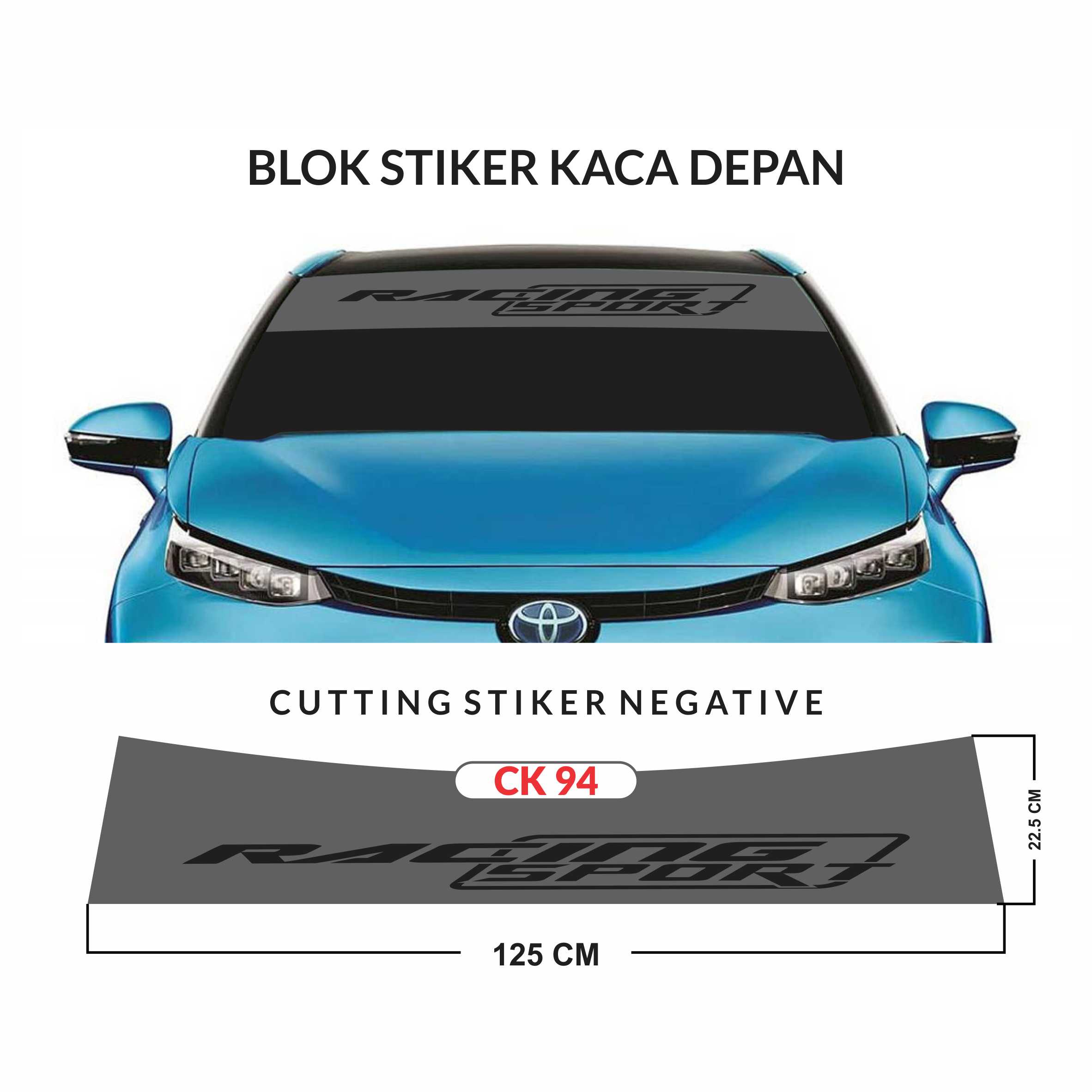 STIKER KACA MOBIL Cutting Sticker CAR Blok Stiker (17)