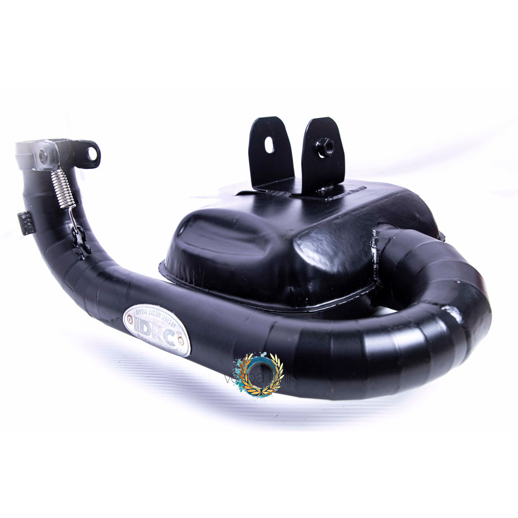 Knalpot DRC Model Big Box Vespa PX Exclusive Excel
